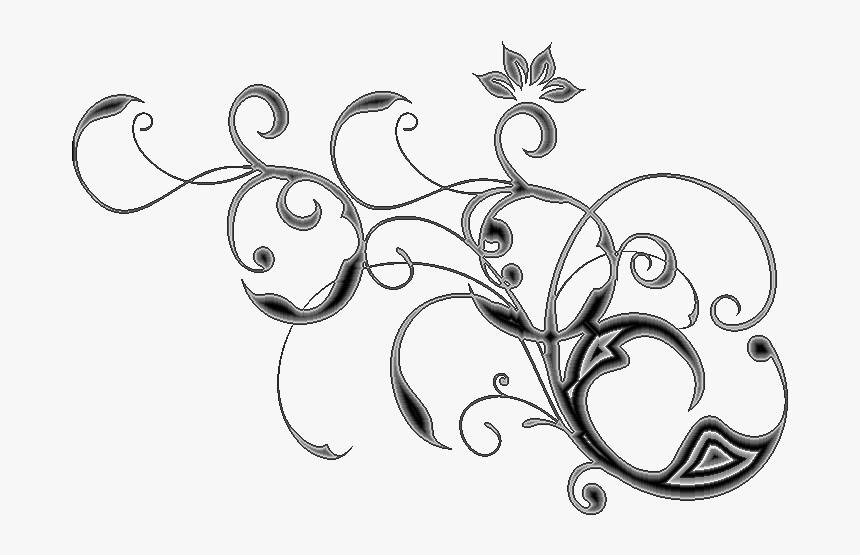 Ornamentos Vectores Png - Floral Designs, Transparent Png