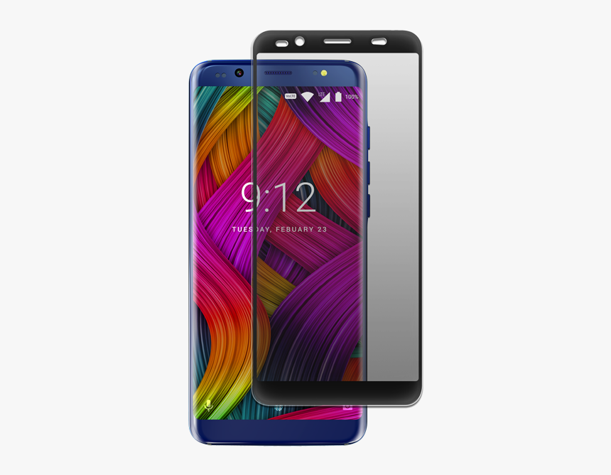 G3 Glass Blue - Nu U G3 Phone Screen Protectors, HD Png Download