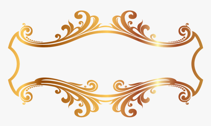 Free Download Ornament Frame Png Clipart Baroque Ornament - กรอบ รูป ลาย ไทย, Transparent Png