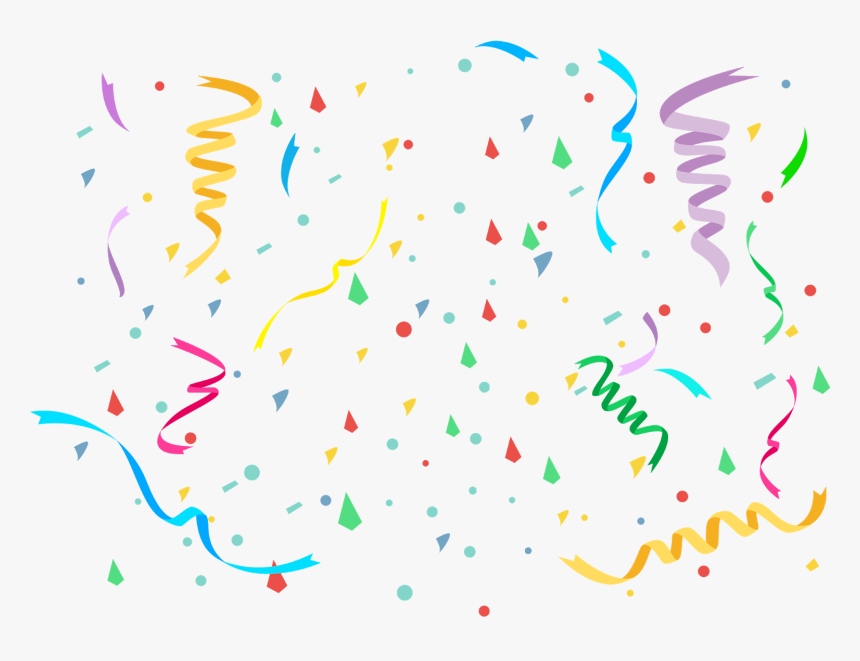 Confetti Png, Transparent Png