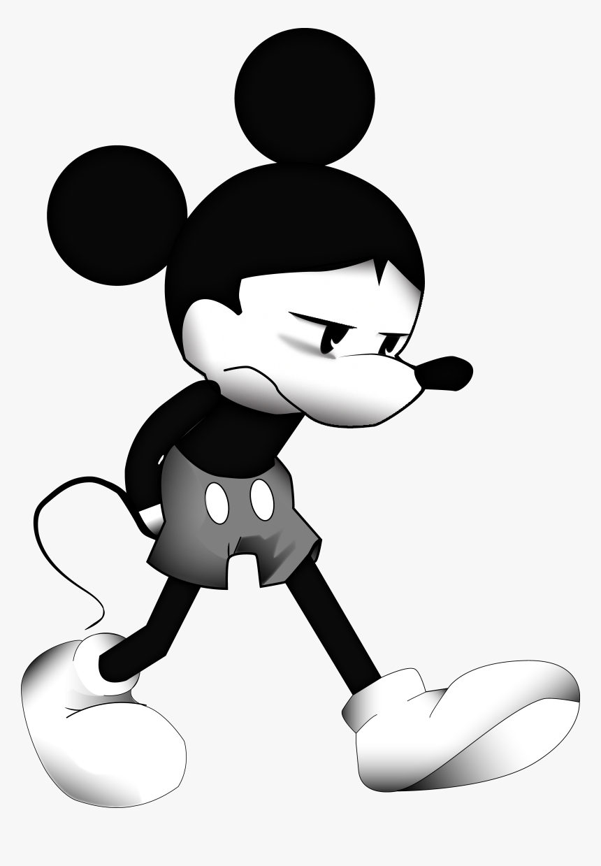 Mickey Mouse Drawing Clip Art - Imagenes Creepypastas Mickey Mouse, HD Png Download