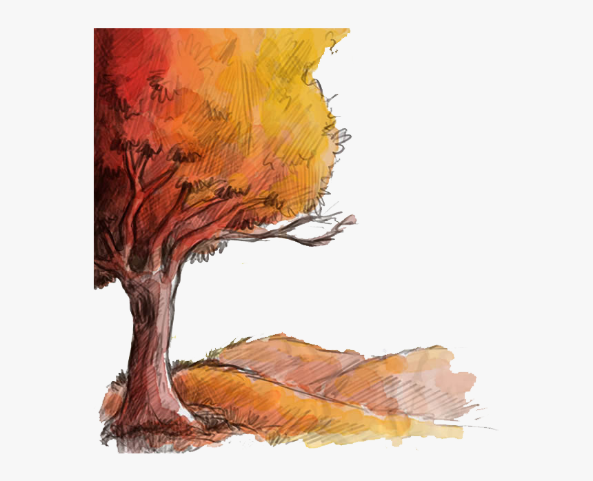 Autumn Drawing Euclidean Vector, HD Png Download , Transparent Png ...