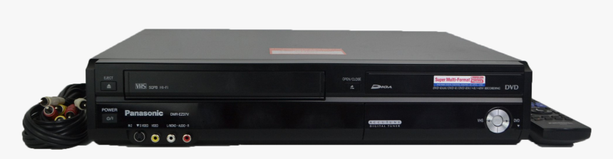 Panasonic Dmr-ez37v Vhs To Dvd Combo Recorder And Vcr, HD Png Download