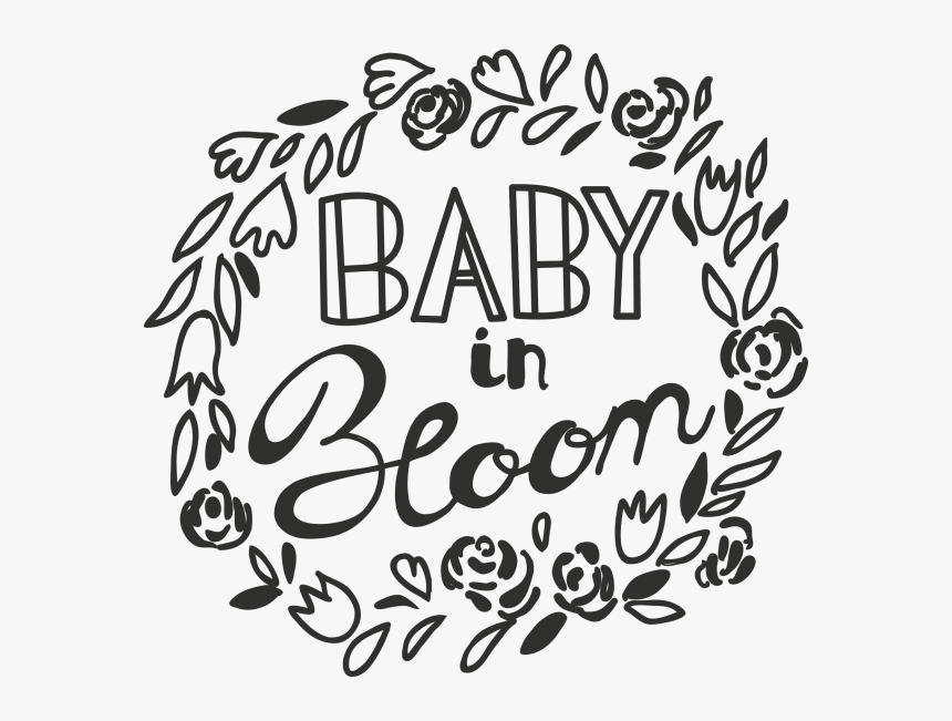 Baby Shower Word Art Overlays, HD Png Download