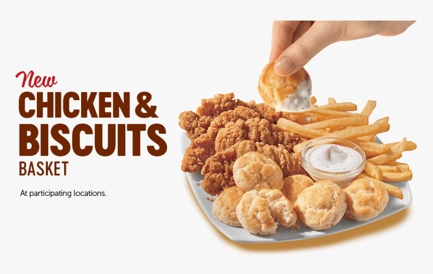 New At Dairy Queen, The Chicken And Biscuits Basket, HD Png Download
