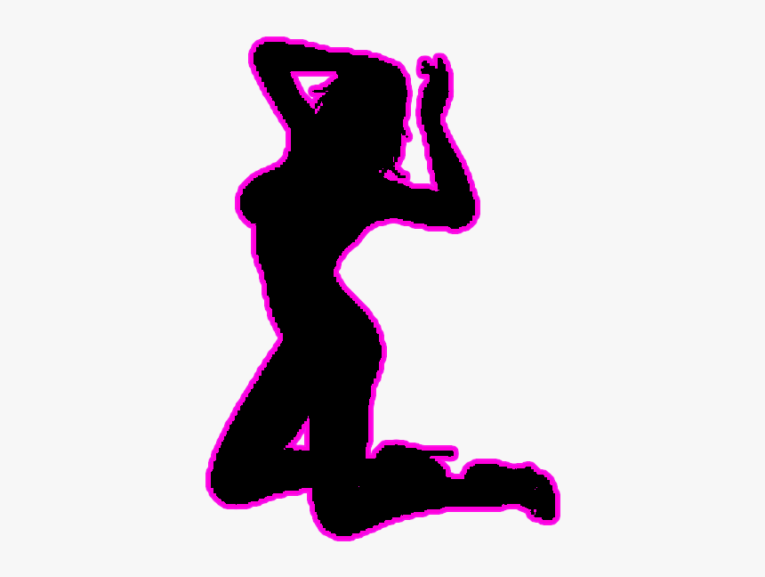 Stripper Silhouette Png, Transparent Png