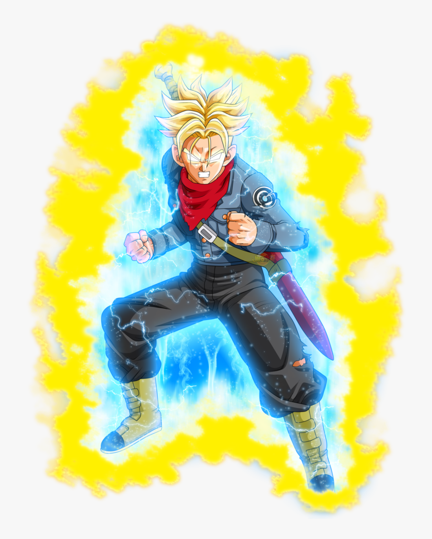 Mirai Trunks Super Saiyajin Ira Dbs By Jaredsongohan-dakok98, HD Png Download