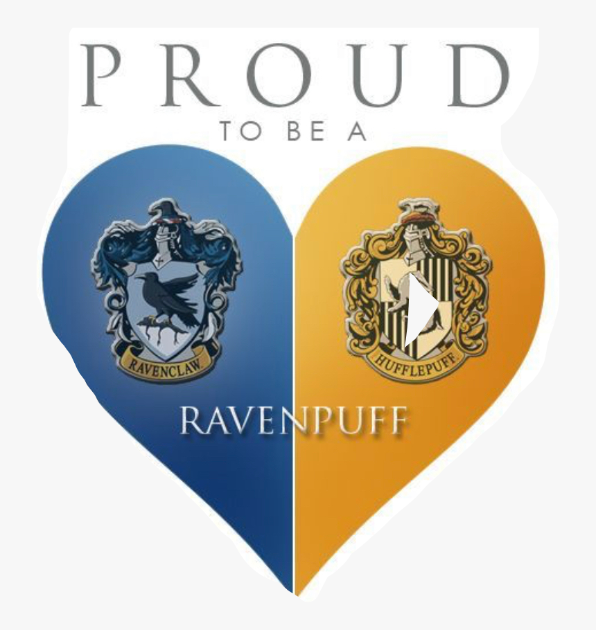 #harrypotter #house #ravenclaw #hufflepuff #ravenpuff, HD Png Download