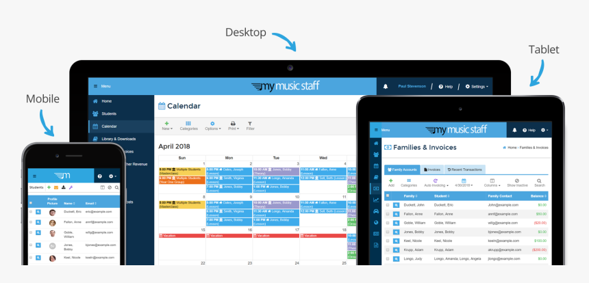 Music Staff Png, Transparent Png