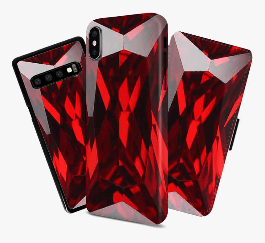 January Birthstone Garnet Cell Phone Case, HD Png Download