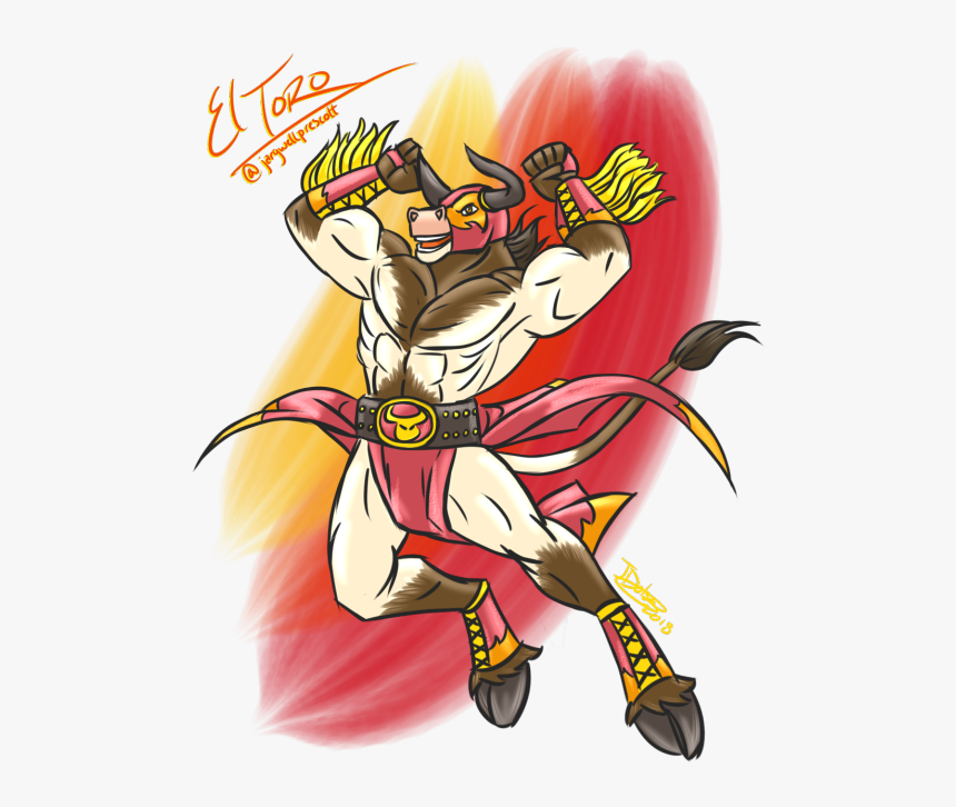 Minotaur Luchador, HD Png Download