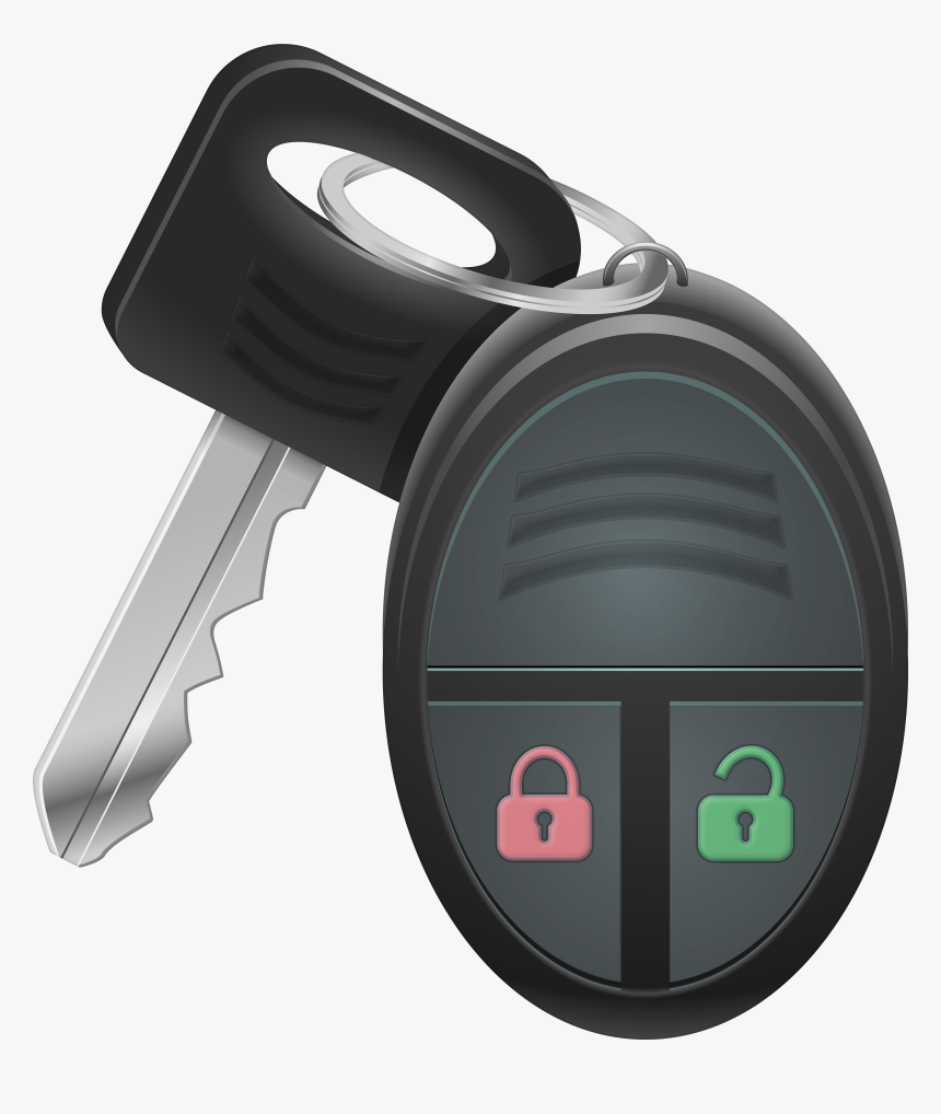 Remote Car Key Png Clip Art, Transparent Png