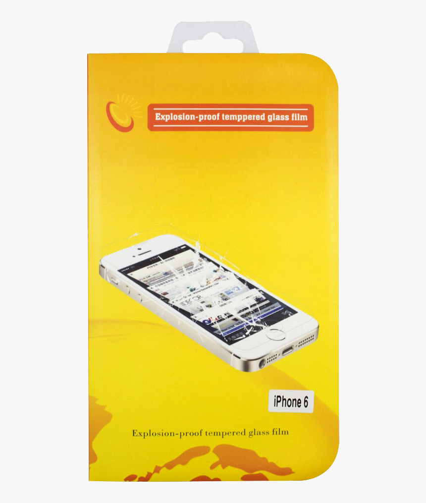 Iphone 6 Tempered Glass Screen Protector - Smartphone, HD Png Download