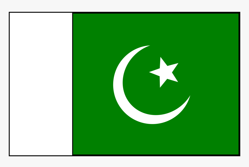 Clipart - Flag Of Pakistan Clip Art, HD Png Download