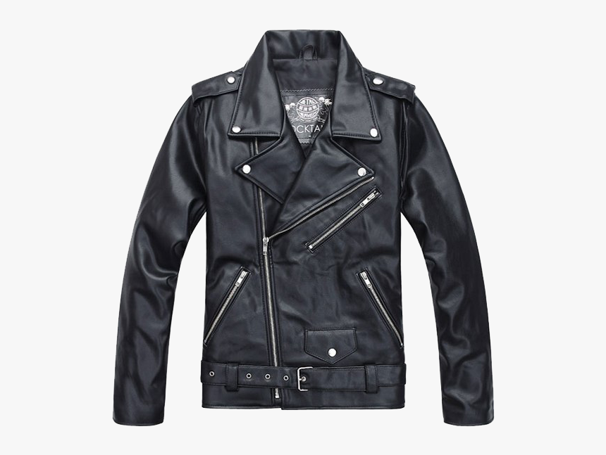 Black Leather Jacket Png Hd Image - Men's Mountain Waterproof Ski Jacket Windproof Rain, Transparent Png