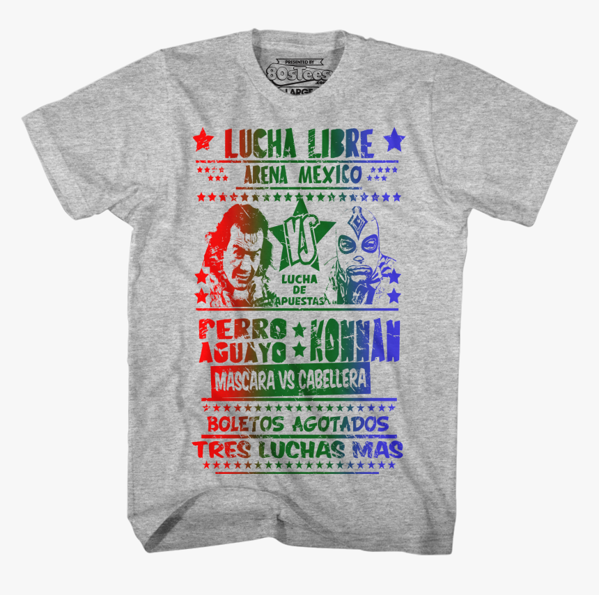 Perro Aguayo Vs Konnan Luchador T-shirt - Hijo Del Perro Aguayo Shirt, HD Png Download