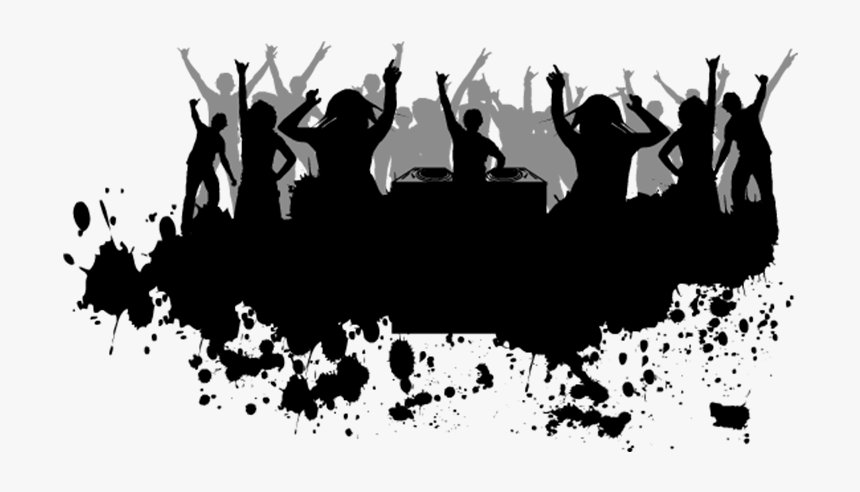 Disc Jockey Download Musician - People Partying Png, Transparent Png