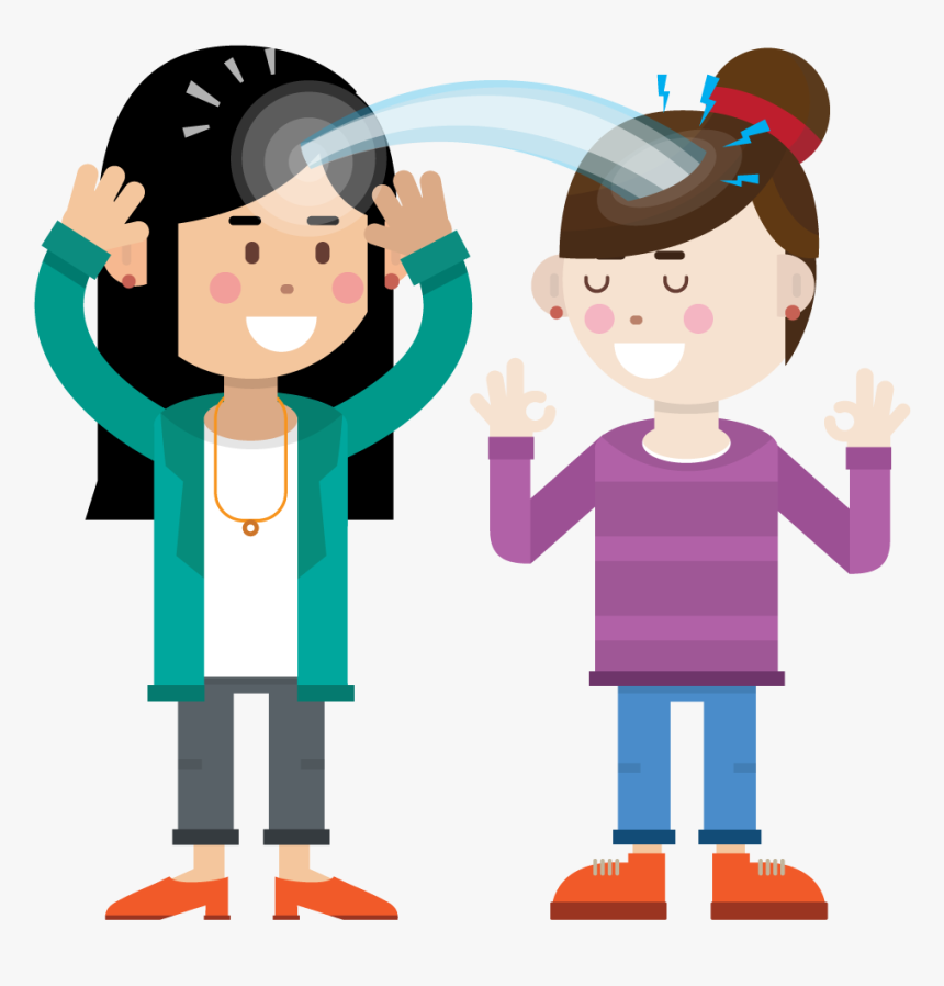 Spiritual Emotions Clipart - Intuitive Person Picture Clip, HD Png Download