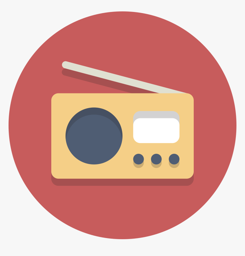 Art,electronic Device - Radio Icon Png, Transparent Png