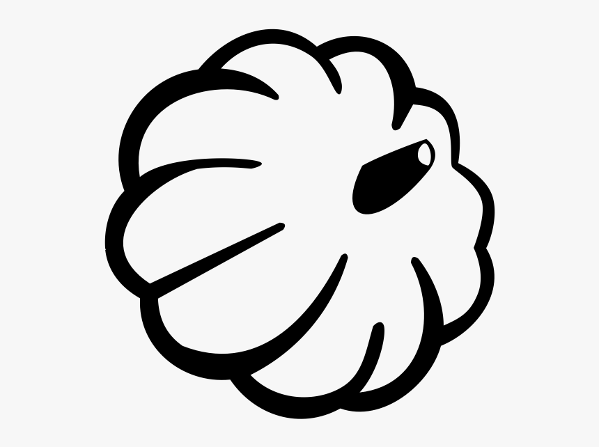 Acorn Squash Rubber Stamp, HD Png Download