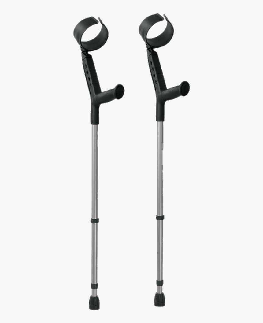 Forearm Crutches With Closed Cuff - Muleta Canadense, HD Png Download