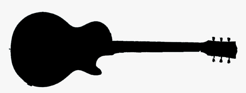 Les Paul Silhouette - Les Paul Guitar Silhouette, HD Png Download