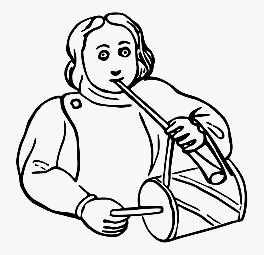 Black Musician Musical Instruments Silhouette - Music, HD Png Download