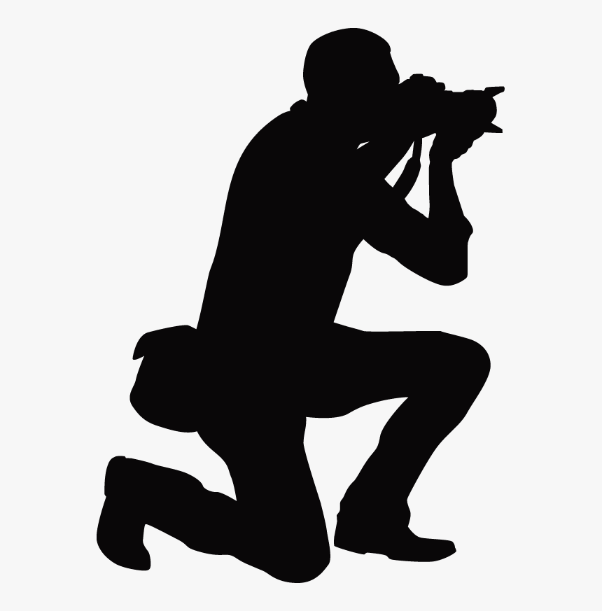 Photographer Silhouette - Red Carpet Photographer Silhouette, HD Png Download