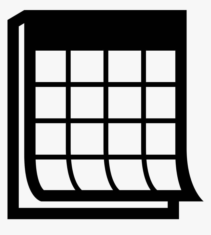 Calendar - Calendar Icon Noun Project, HD Png Download