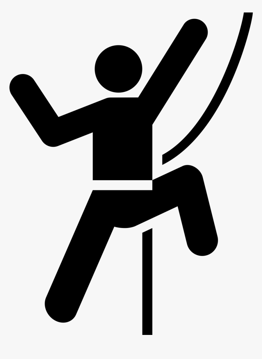 Rock Climbing Clip Art, HD Png Download