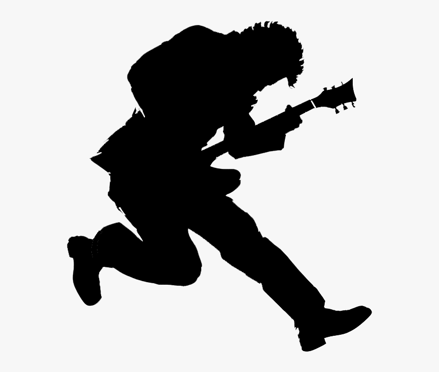 Guitarist Jumping, HD Png Download