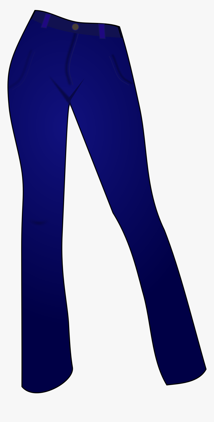 Bell Bottoms Clipart Png - Jeans Clip Art, Transparent Png