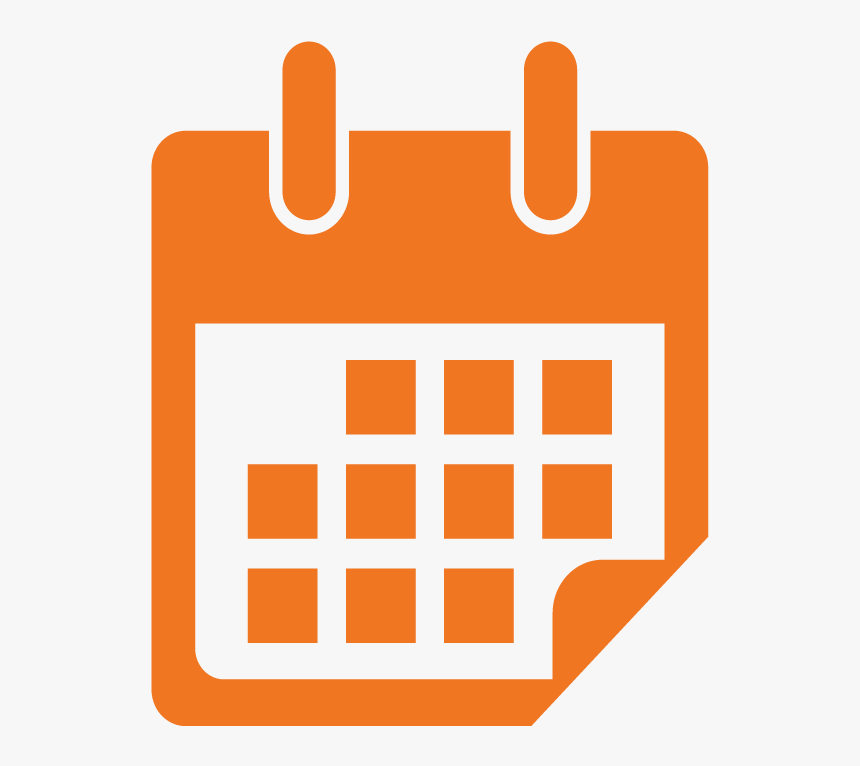 Transparent Notification Icon Png - Calendar Icon Black And White Png, Png Download