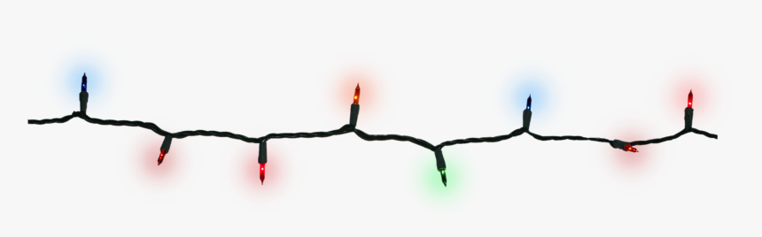 Christmas Lights Neon Png, Transparent Png