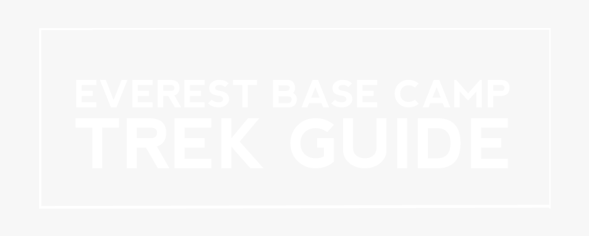 Ebc Trek Guide - Johns Hopkins White Logo, HD Png Download
