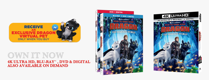 Train Your Dragon Saga Dvd, HD Png Download