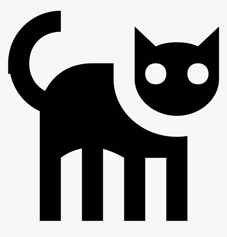 Cat Mouth Png Clipart , Png Download - Black Cat, Transparent Png