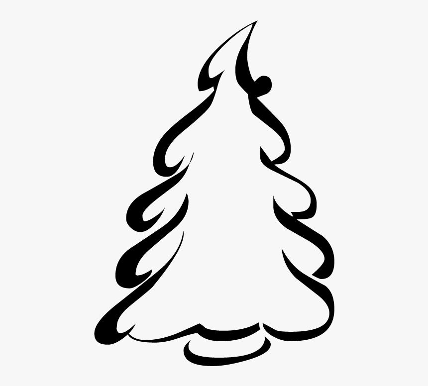 Oh, Christmas Tree - Choinka Szablon, HD Png Download