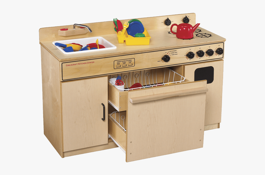 School Kitchen Center Transparent Background - Childcraft Kitchen Set, HD Png Download