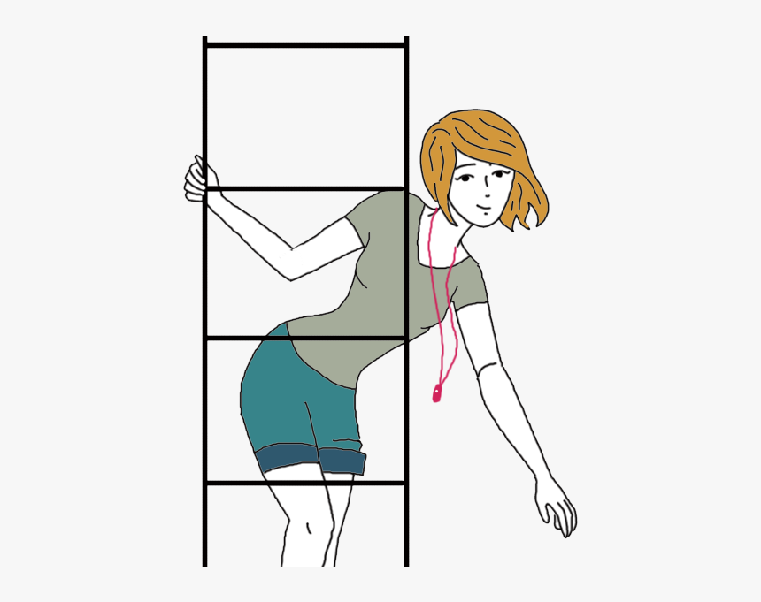 Climbing Dream Meanings - Cartoon, HD Png Download