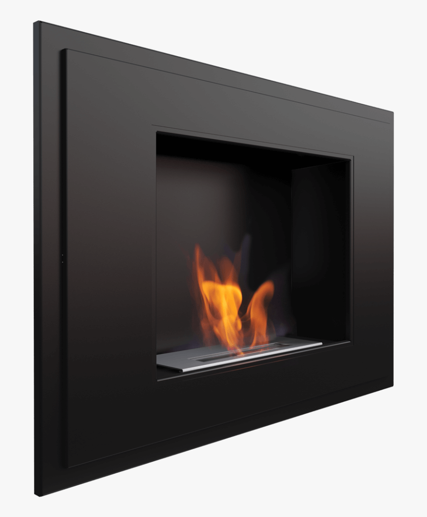 Fireplace Png - Биокамин Kratki Bravo Черный, Transparent Png