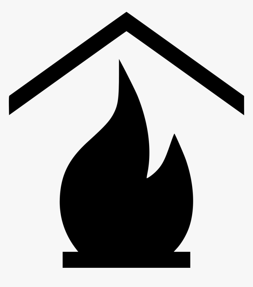 Fireplace Fire Traditional Real Estate Home - Crescent, HD Png Download