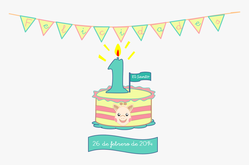1 Añito Cumpleaños Png, Transparent Png