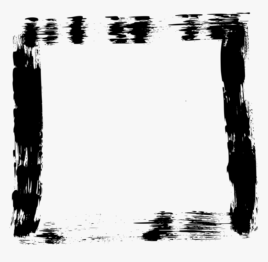 Transparent Grunge Brush Png - Reflection, Png Download