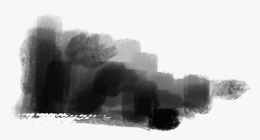 Transparent Grunge Brush Png - Ink, Png Download