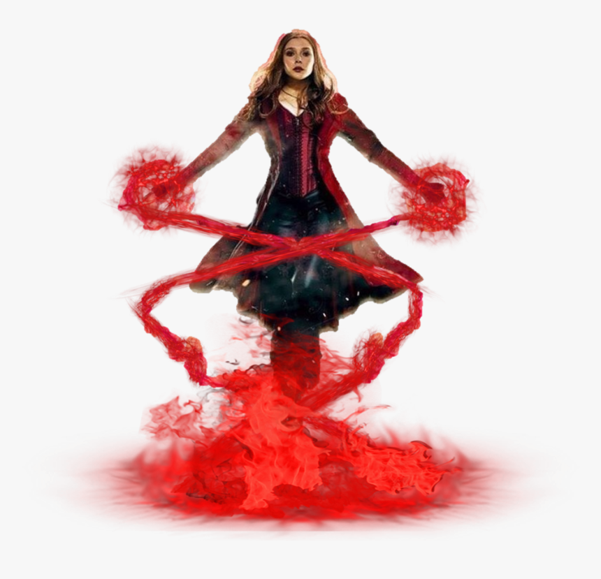 Scarlet Witch Png Transparent Images - Infinity War Scarlet Witch Png, Png Download