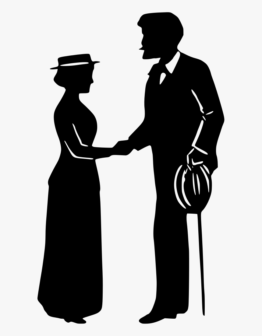 Man And Woman Shaking Hands Transparent, HD Png Download