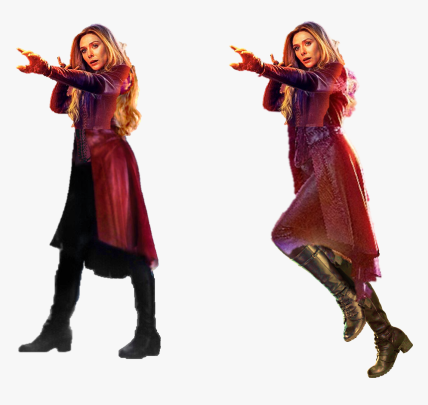 Scarlet Witch Infinity War Costume, HD Png Download
