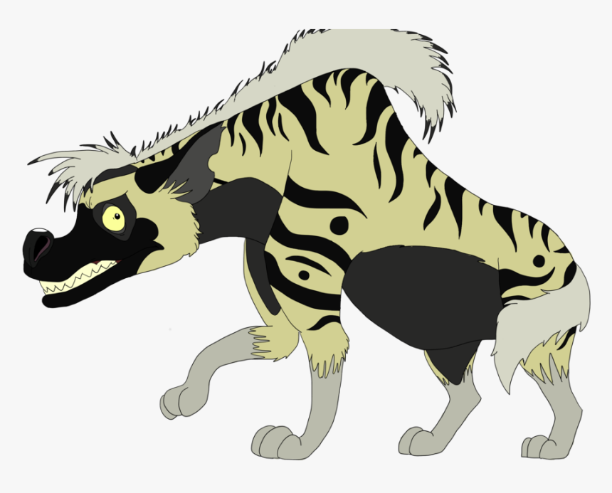 Tabaqui The Jungle Book Striped Hyena Drawing - Tabaqui Jungle Book Png, Transparent Png
