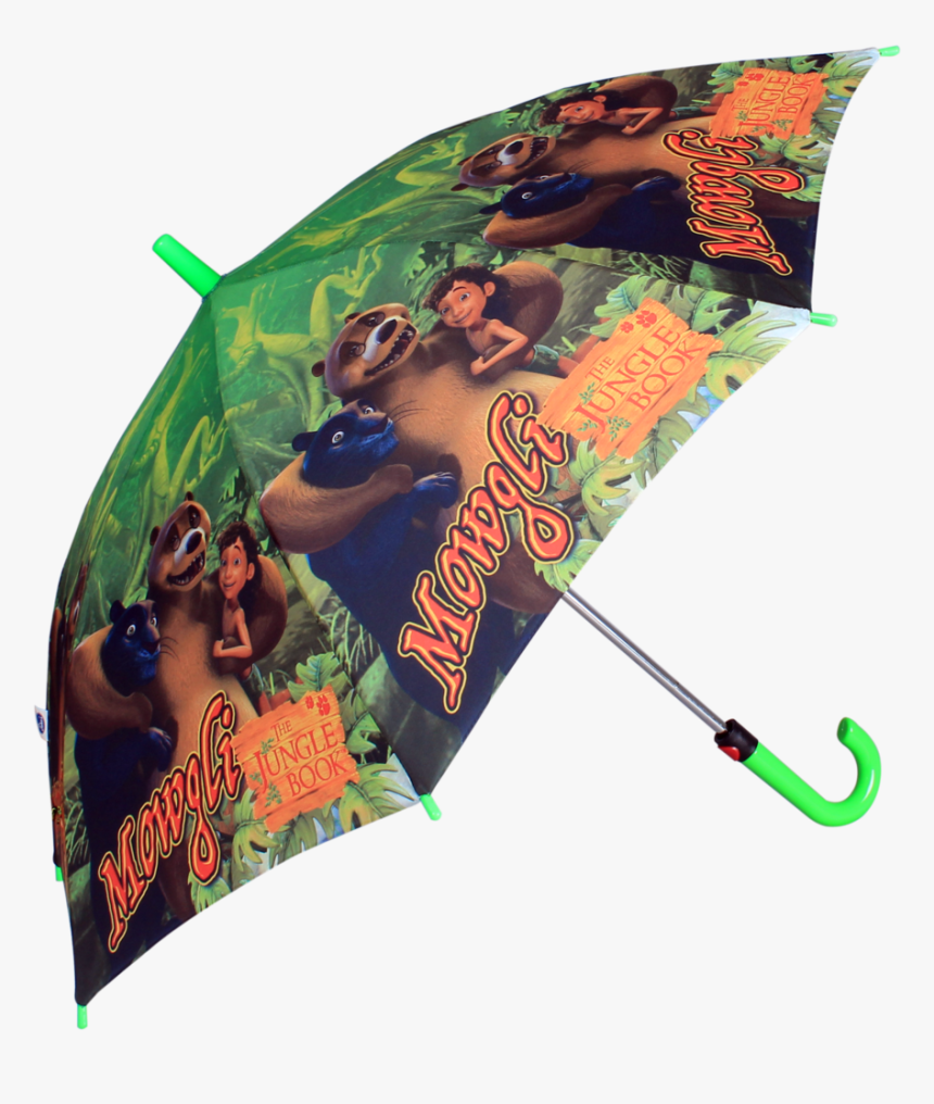 Johns Umbrella Jungle Book Umbrella- - Umbrella, HD Png Download